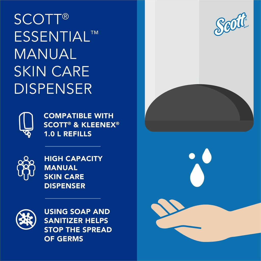 Scott Essential High Capacity Manual Skin Care Dispenser