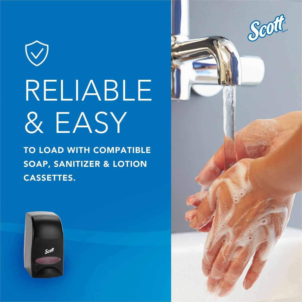 Scott Essential High Capacity Manual Skin Care Dispenser