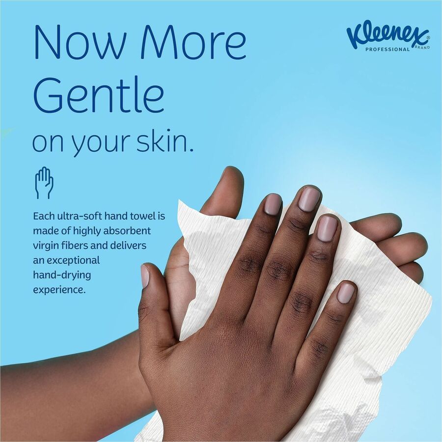 Kleenex Hand Towels with Premium Absorbency Pockets in a Pop-Up Box