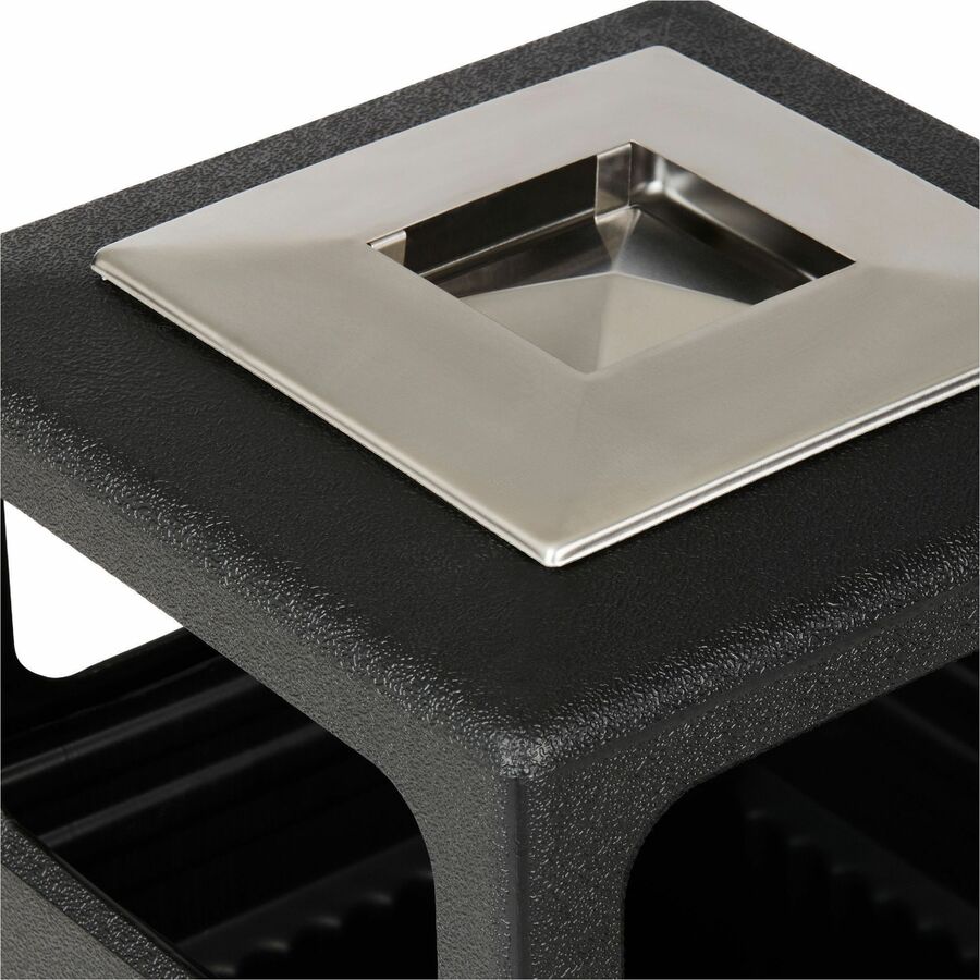Safco Recessed Panels Waste Receptacle