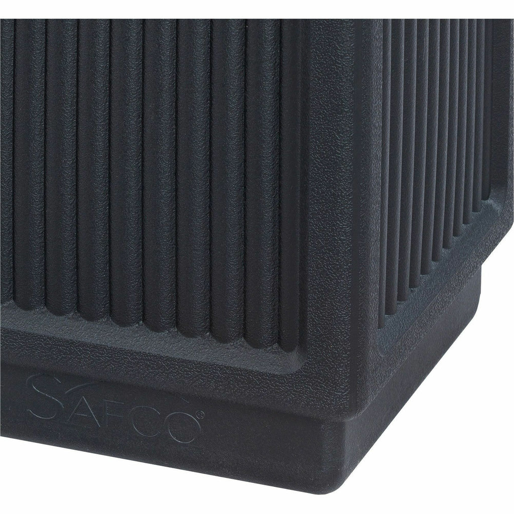 Safco Recessed Panels Waste Receptacle