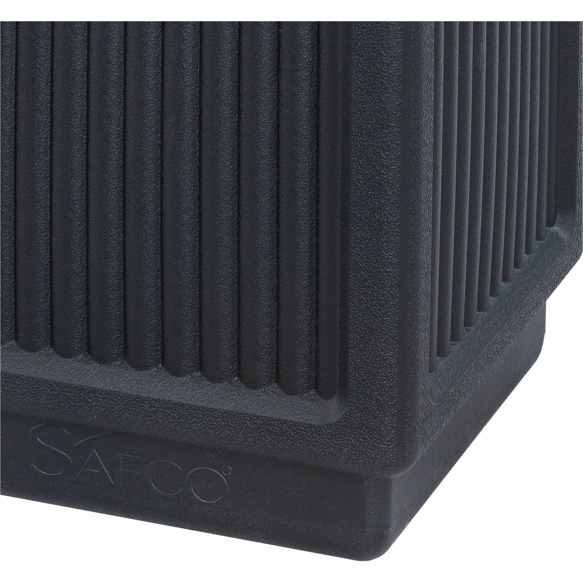 Safco Recessed Panels Waste Receptacle