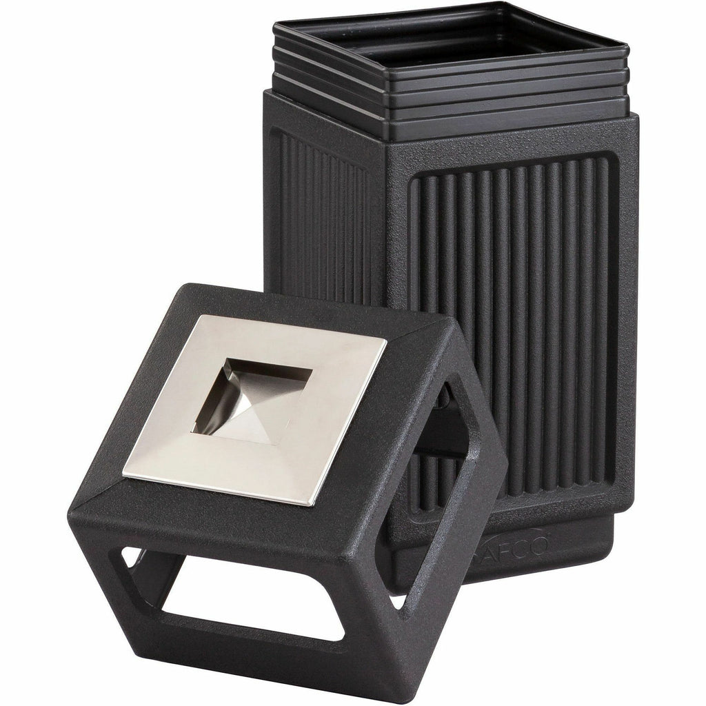 Safco Recessed Panels Waste Receptacle