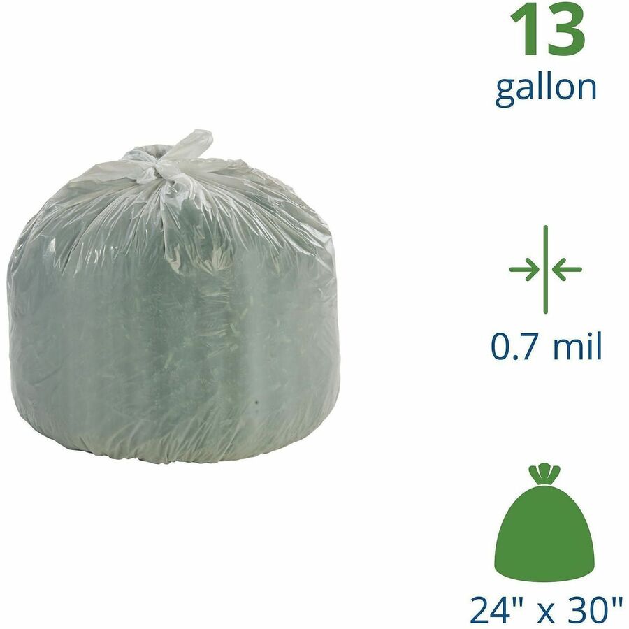 Stout Controlled Life-Cycle Plastic Trash Bags
