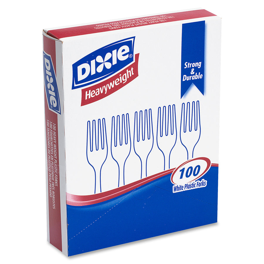 Dixie Heavyweight Disposable Forks Grab-N-Go by GP Pro