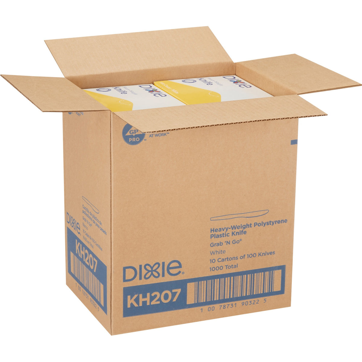 Dixie Heavyweight Disposable Knives Grab-N-Go by GP Pro
