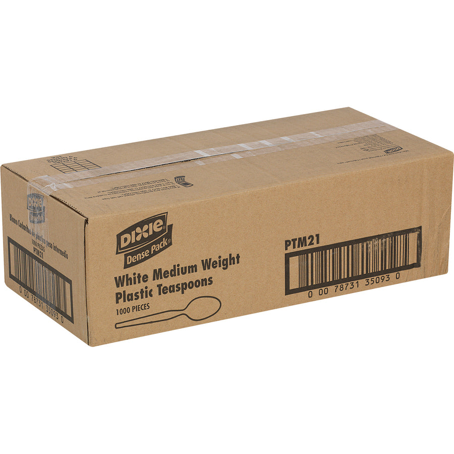 Dixie Medium-weight Disposable Teaspoons by GP Pro
