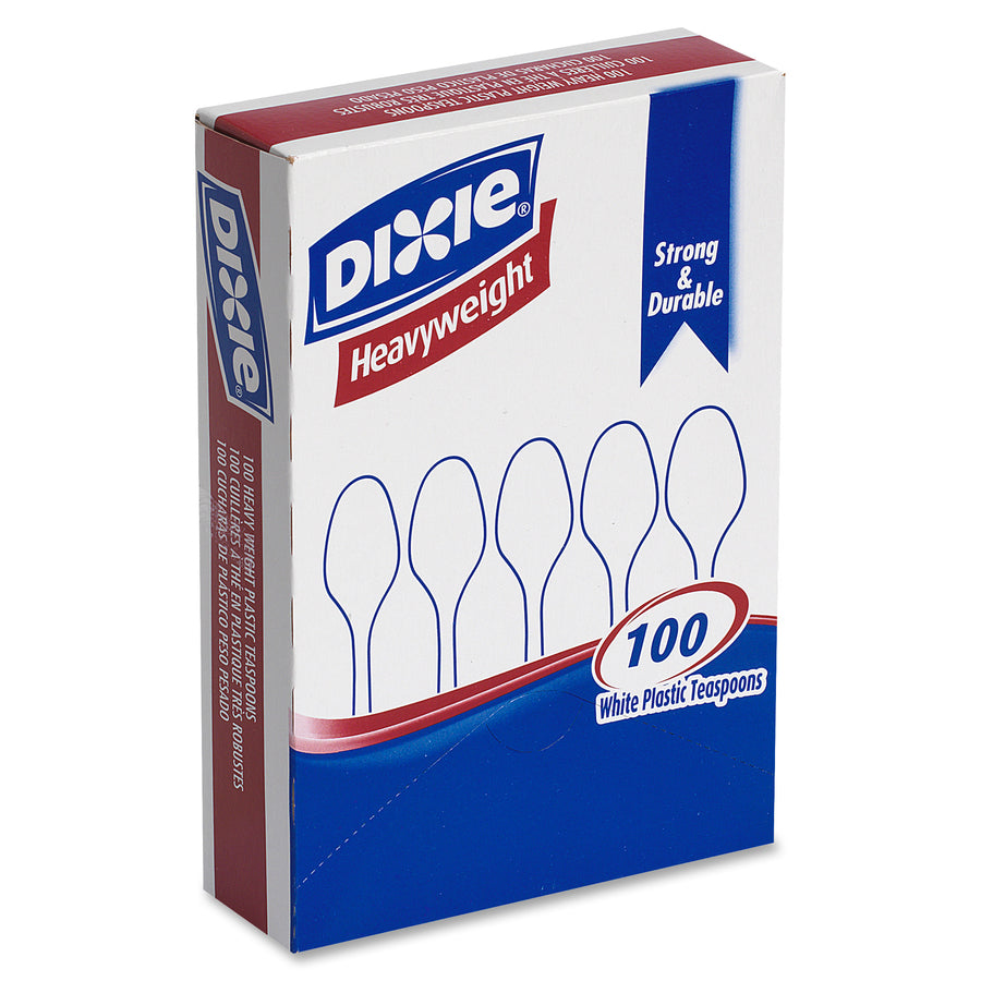 Dixie Heavyweight Disposable Teaspoons Grab-N-Go by GP Pro