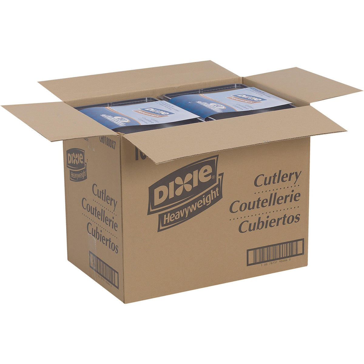 Dixie Heavyweight Disposable Forks, Knives & Teaspoons Keeper Pack Grab-N-Go by GP Pro