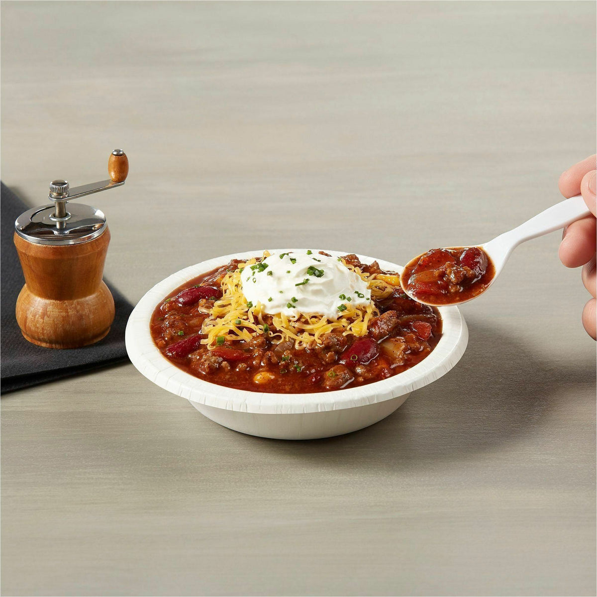 Dixie Heavyweight Dispoable Soup Spoons Grab-N-Go by GP Pro