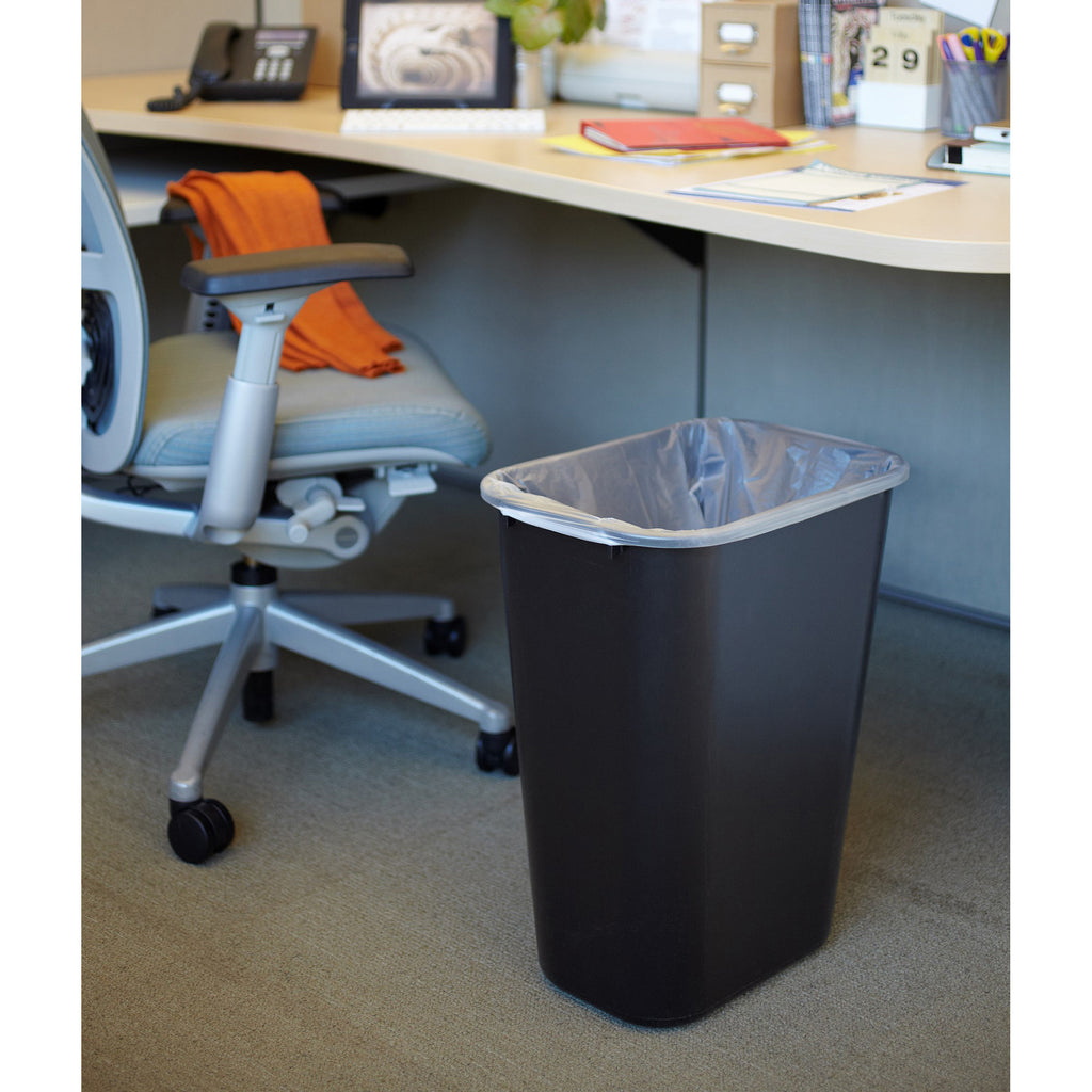 Rubbermaid Commercial 41 QT Large Deskside Wastebasket