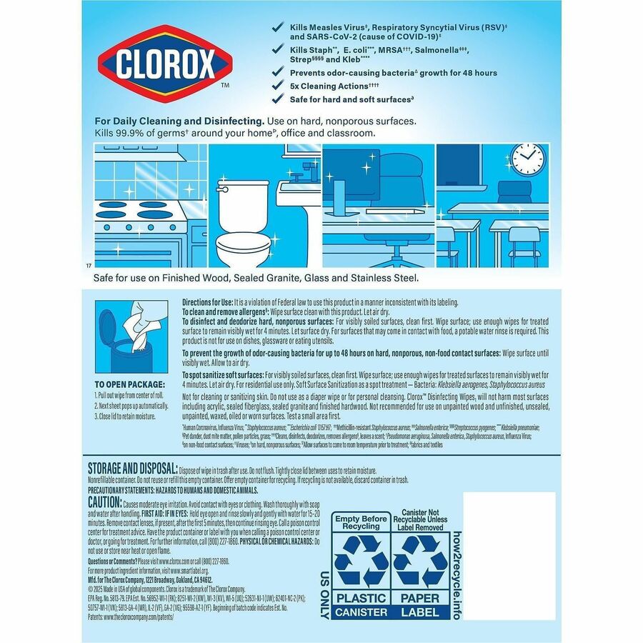 Clorox Disinfecting Cleaning Wipes