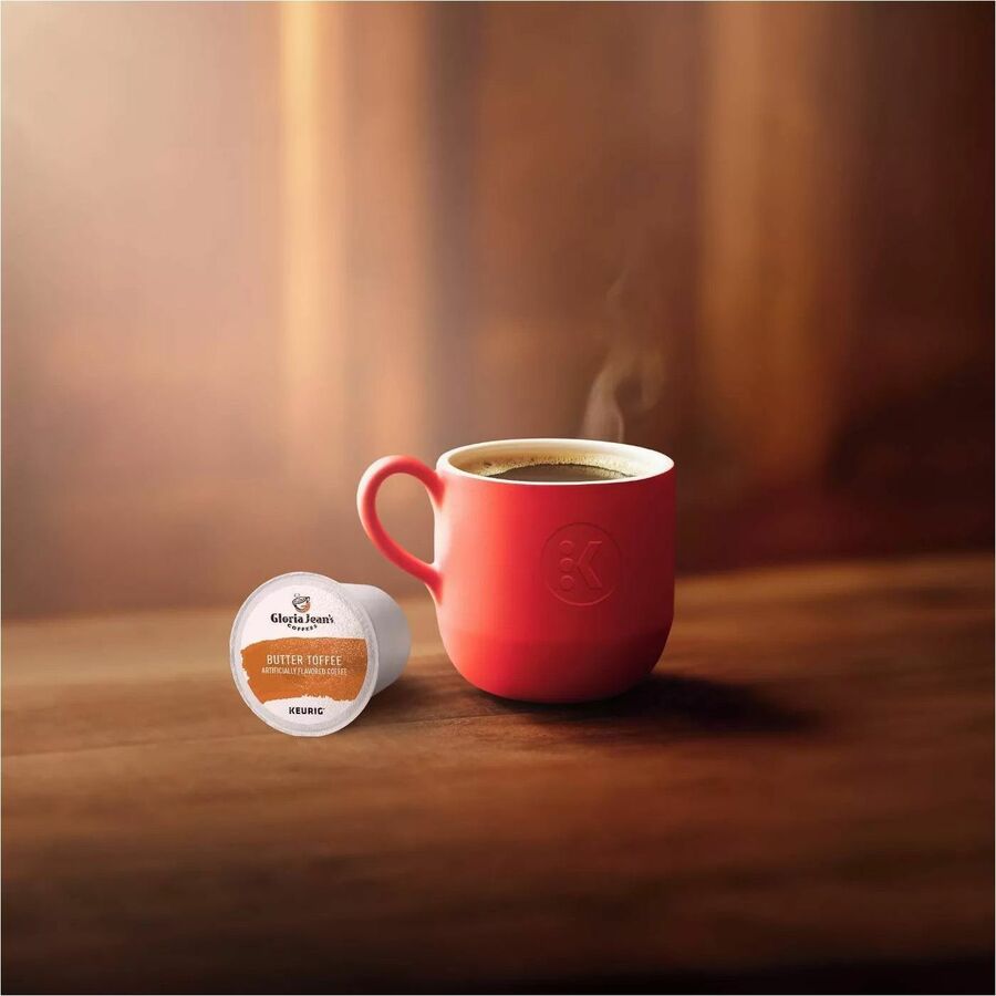 Gloria Jean's K-Cup, Pod Butter Toffee Coffee