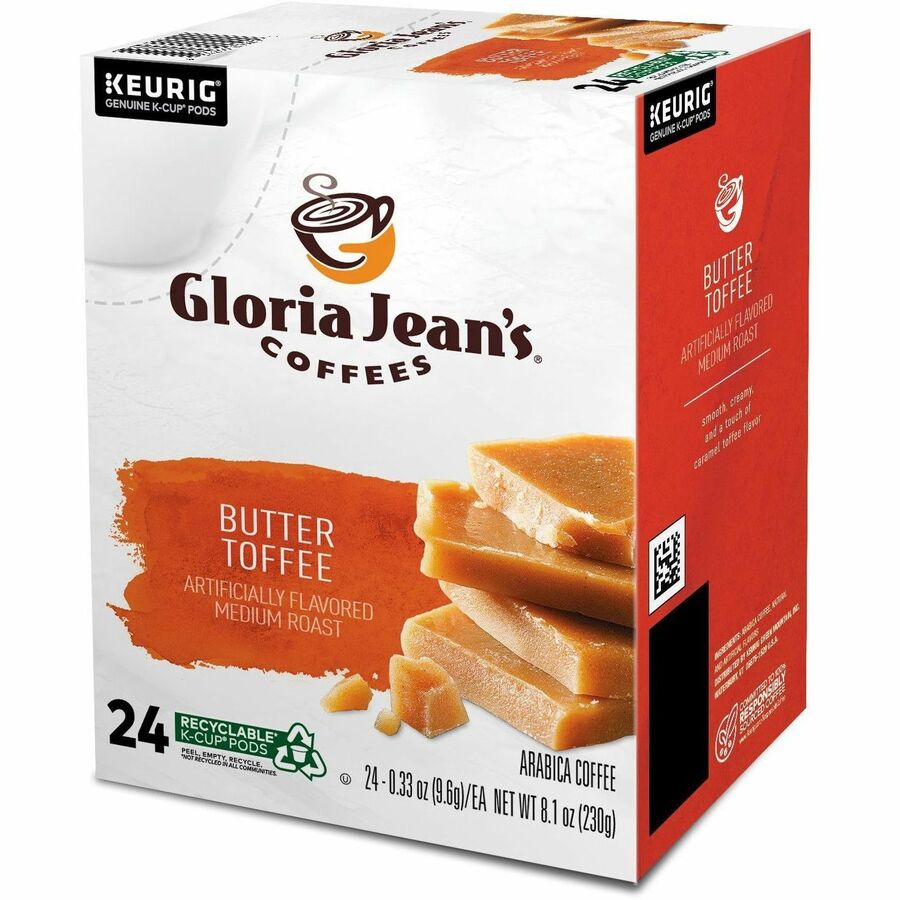 Gloria Jean's K-Cup, Pod Butter Toffee Coffee