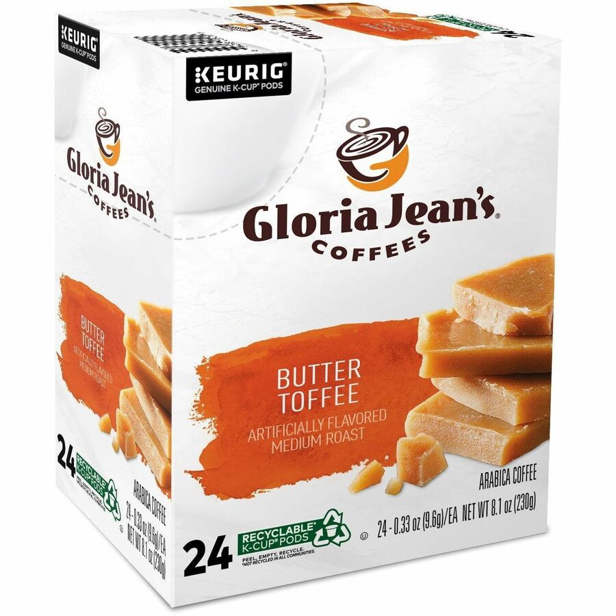 Gloria Jean's K-Cup, Pod Butter Toffee Coffee