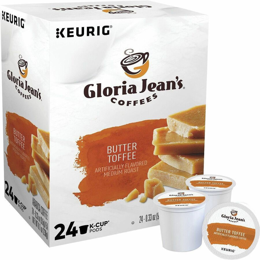 Gloria Jean's K-Cup, Pod Butter Toffee Coffee