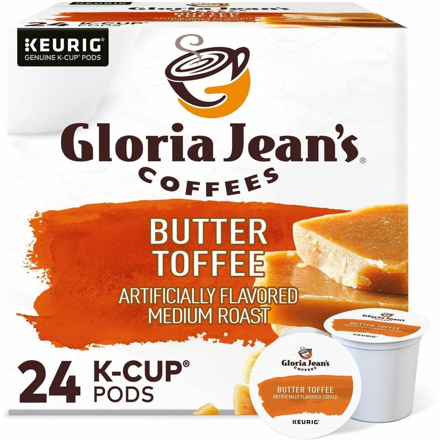 Gloria Jean's K-Cup, Pod Butter Toffee Coffee