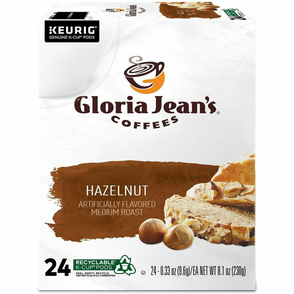 Gloria Jean's K-Cup, Pod Hazelnut Coffee