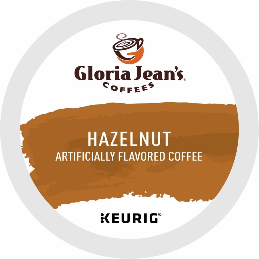 Gloria Jean's K-Cup, Pod Hazelnut Coffee