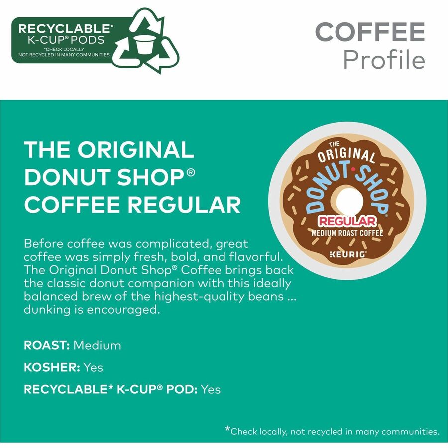 The Original Donut Shop® K-Cup, Pod Regular Coffee
