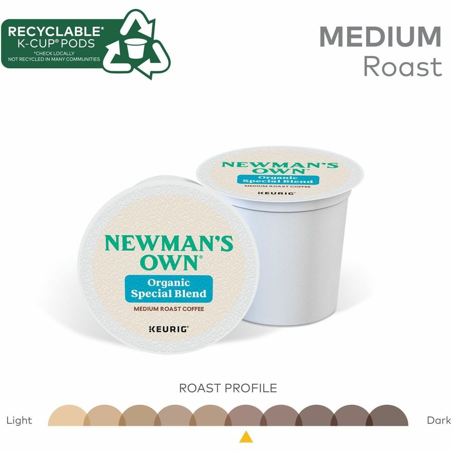 Newman's Own® Organics K-Cup, Pod Organics Special Blend Coffee