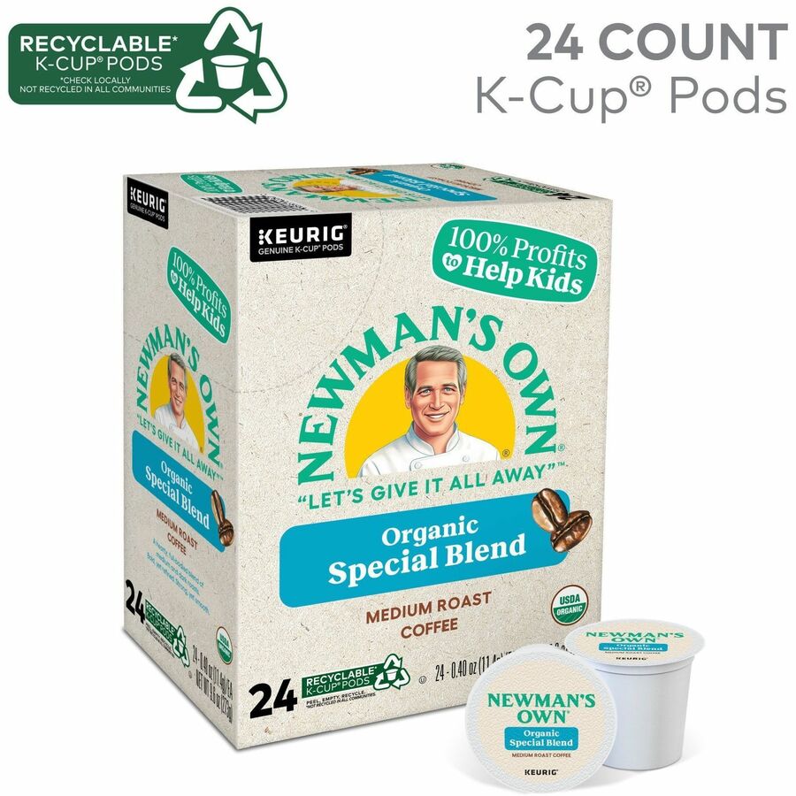 Newman's Own® Organics K-Cup, Pod Organics Special Blend Coffee