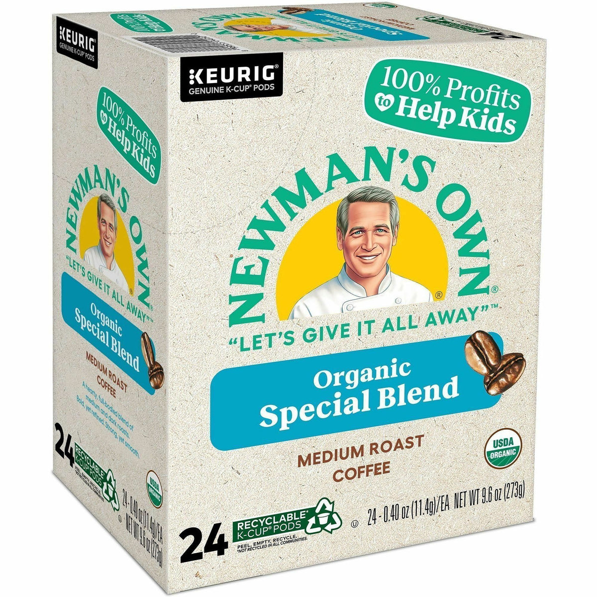 Newman's Own® Organics K-Cup, Pod Organics Special Blend Coffee