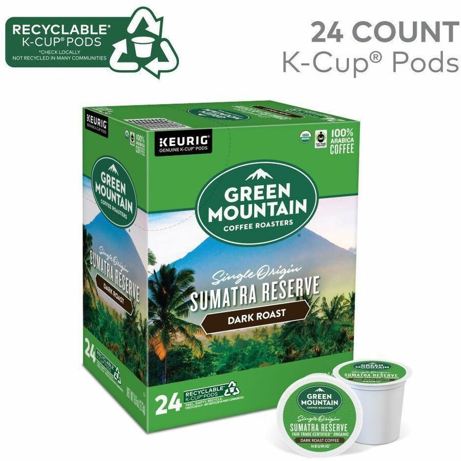 Green Mountain Coffee Roasters® K-Cup, Pod Sumatra Reserve Coffee