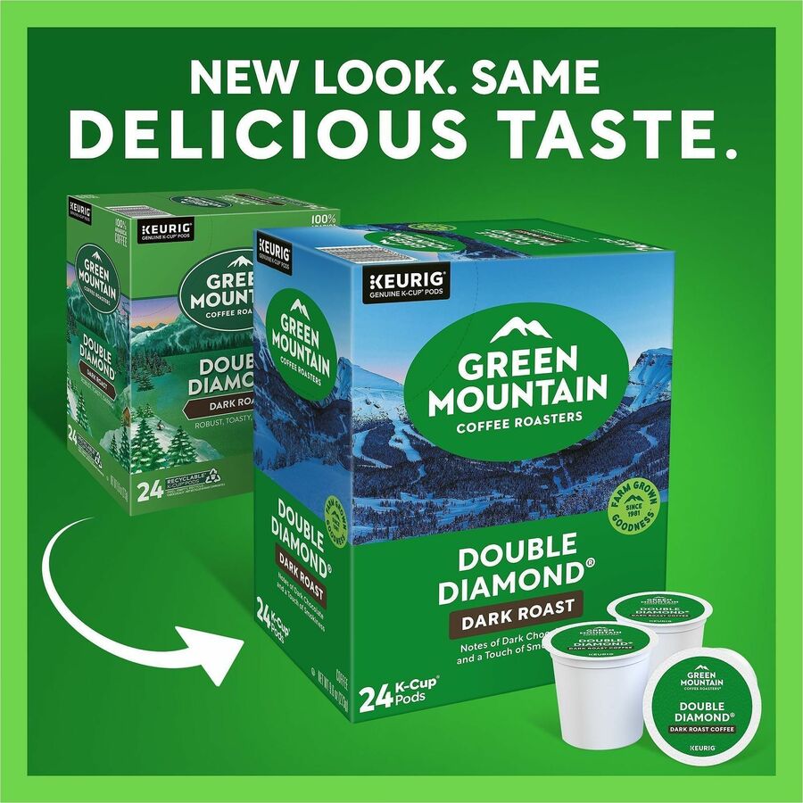 Green Mountain Coffee K-Cup, Pod Double Diamond Coffee