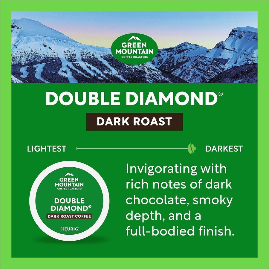 Green Mountain Coffee K-Cup, Pod Double Diamond Coffee