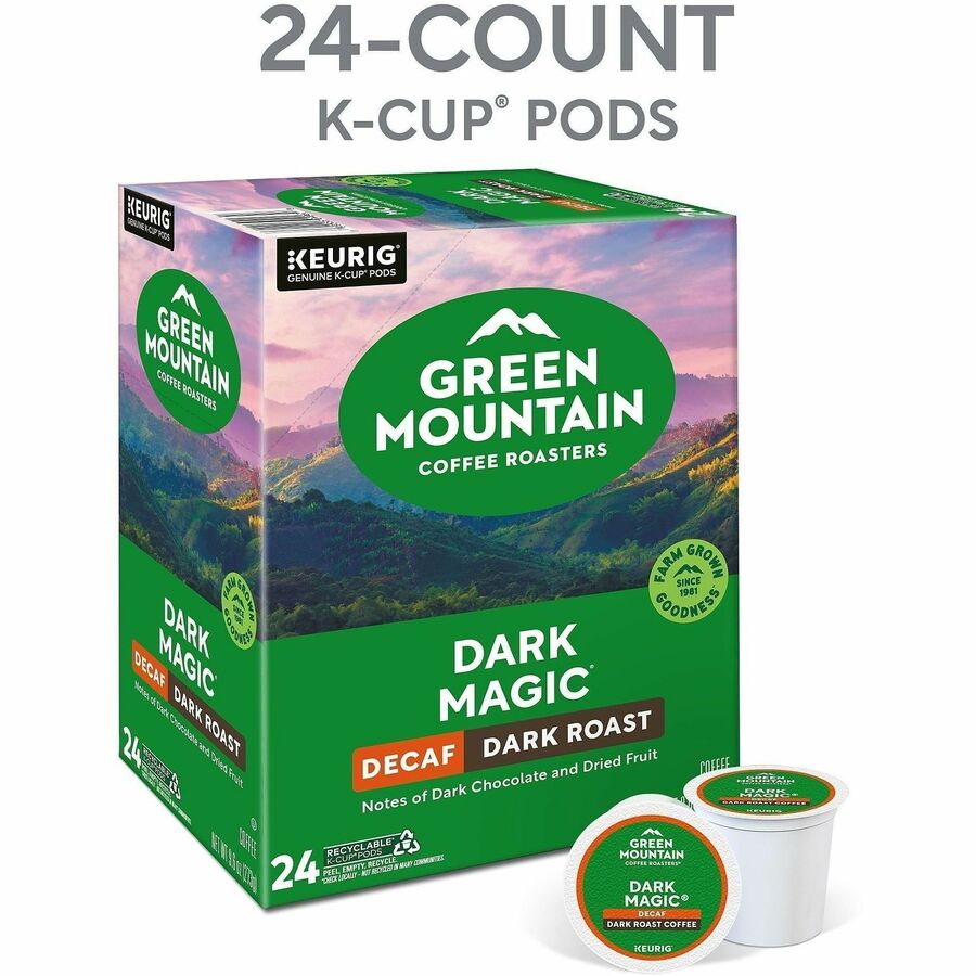 Green Mountain Coffee Roasters® K-Cup Dark Magic Decaf Coffee