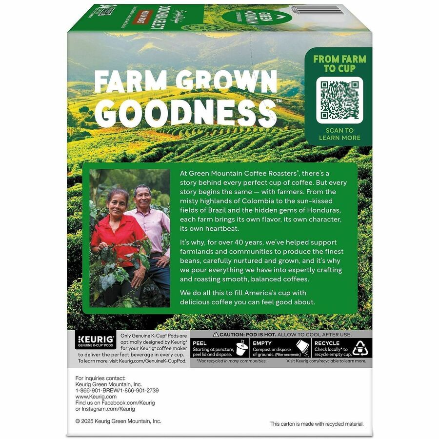 Green Mountain Coffee Roasters® K-Cup Colombia Select Coffee