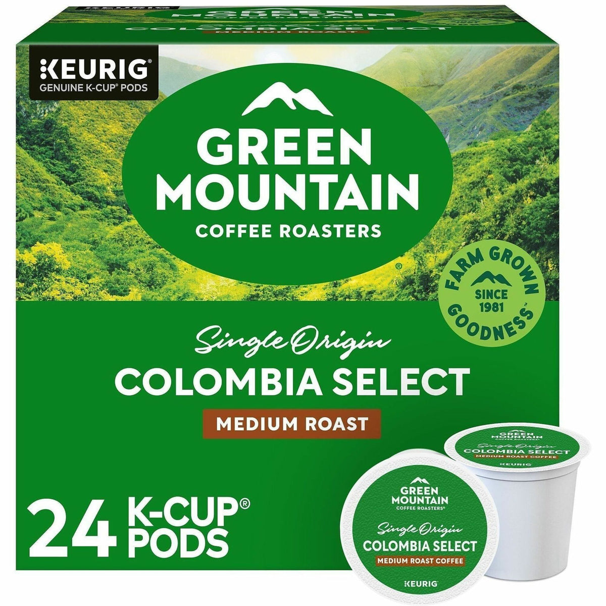 Green Mountain Coffee Roasters® K-Cup Colombia Select Coffee