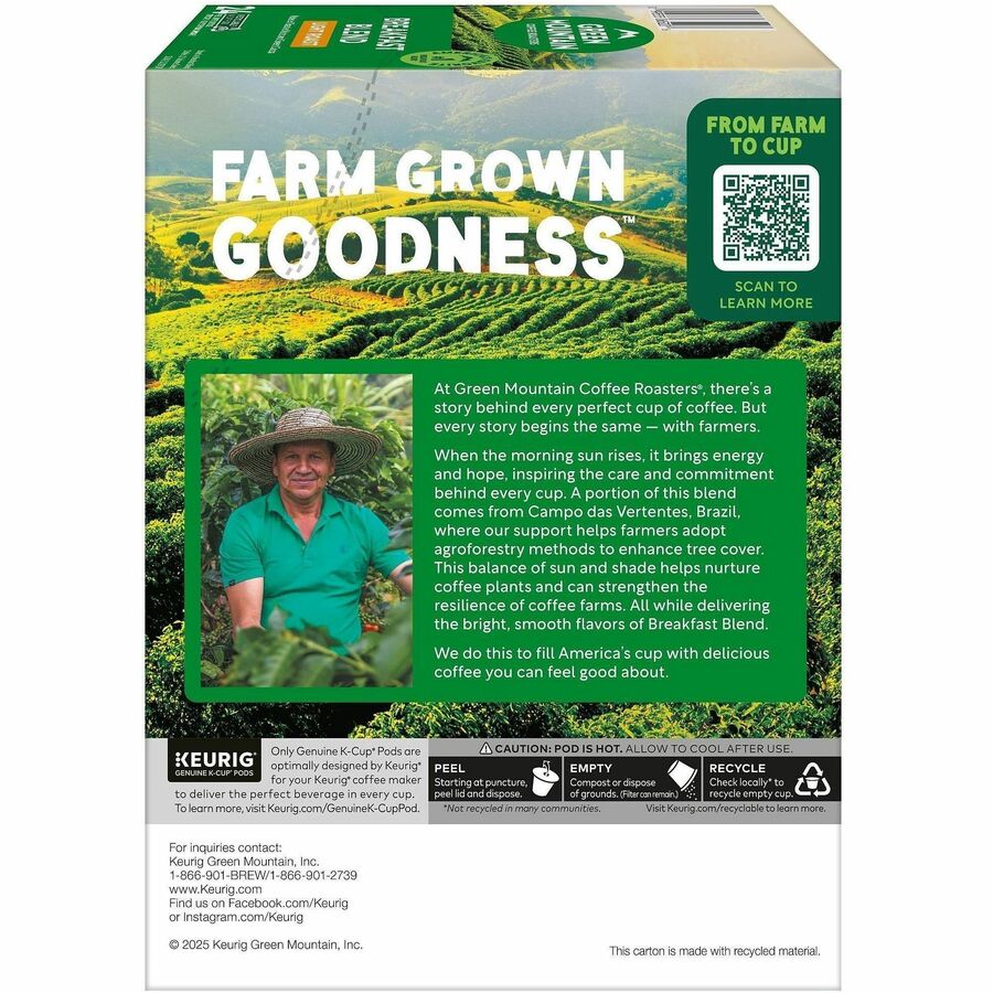 Green Mountain Coffee Roasters® K-Cup Breakfast Blend Coffee