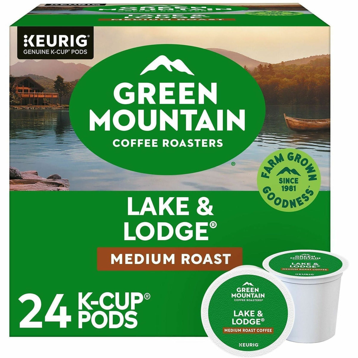 Green Mountain Coffee Roasters® K-Cup Lake & Lodge Coffee