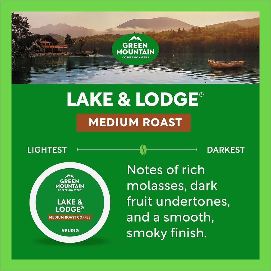 Green Mountain Coffee Roasters® K-Cup Lake & Lodge Coffee