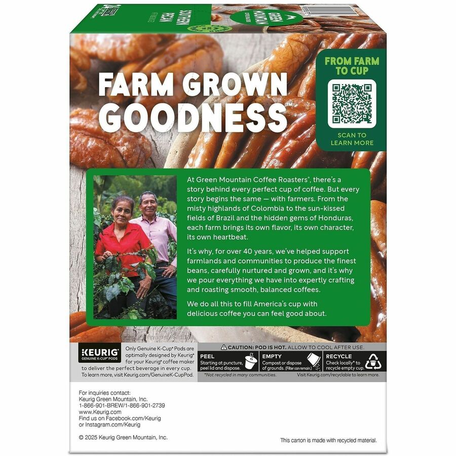 Green Mountain Coffee Roasters® K-Cup, Pod Southern Pecan Coffee