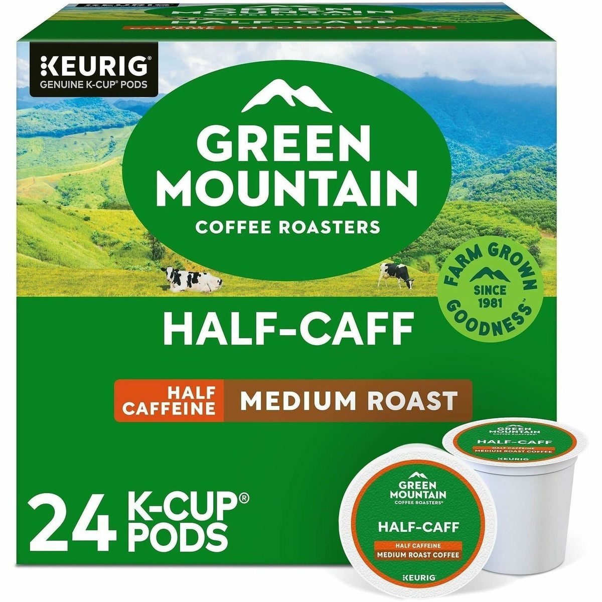 Green Mountain Coffee Roasters® K-Cup Half-Caff Coffee