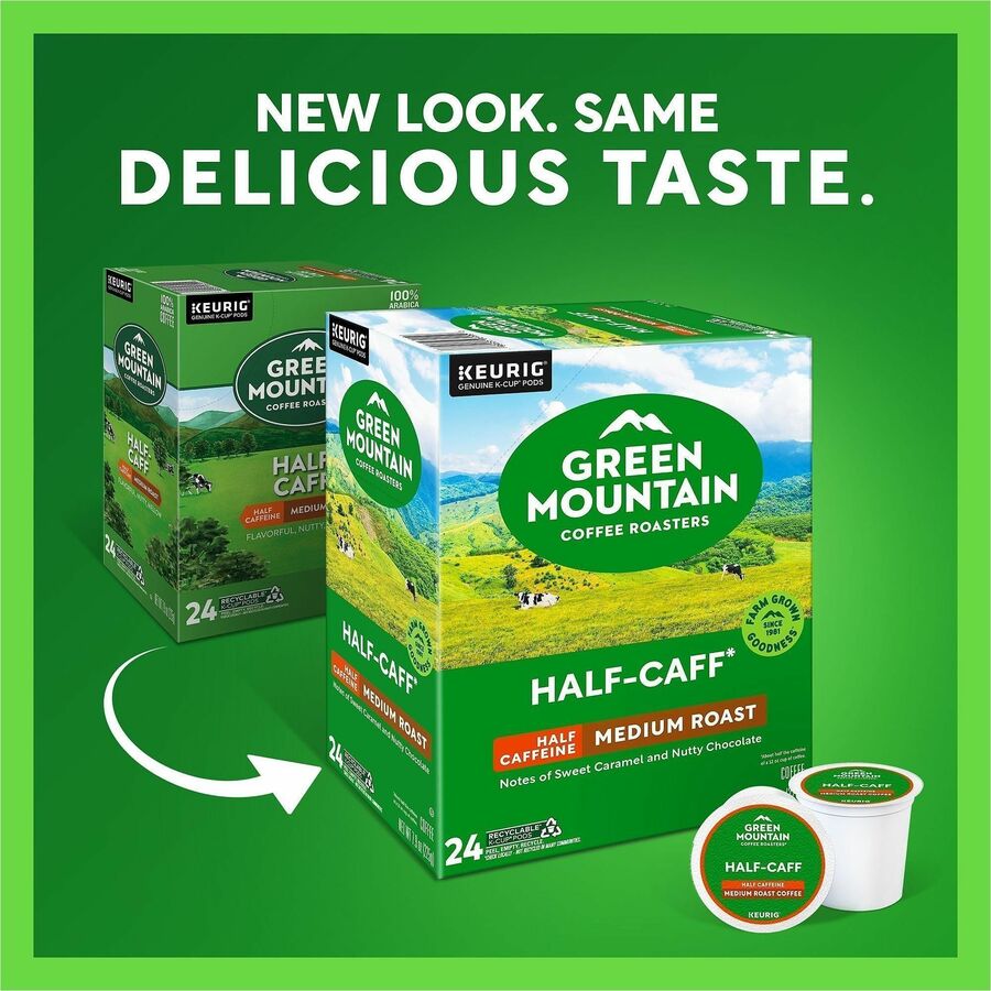 Green Mountain Coffee Roasters® K-Cup Half-Caff Coffee
