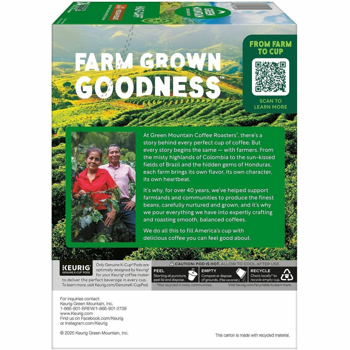 Green Mountain Coffee Roasters® K-Cup Half-Caff Coffee