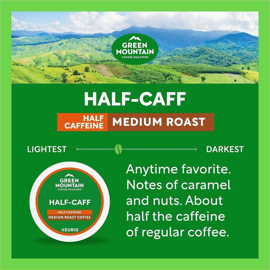 Green Mountain Coffee Roasters® K-Cup Half-Caff Coffee