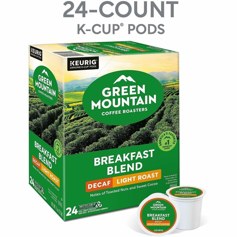 Green Mountain Coffee Roasters® K-Cup Breakfast Blend Decaf Coffee