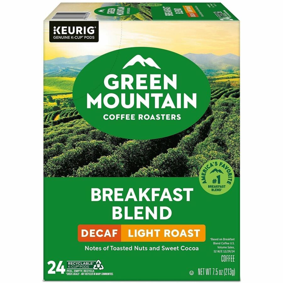 Green Mountain Coffee Roasters® K-Cup Breakfast Blend Decaf Coffee