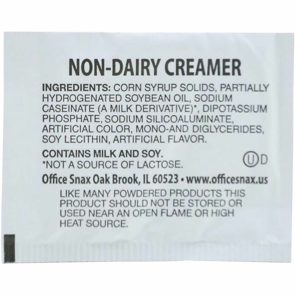 Office Snax Single-use Non-Dairy Creamer