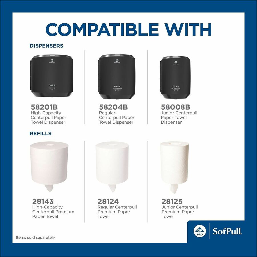 SofPull Centerpull Junior Capacity Paper Towels