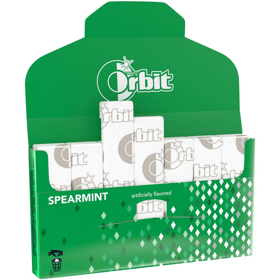 Orbit Spearmint Sugar-free Gum - 12 packs