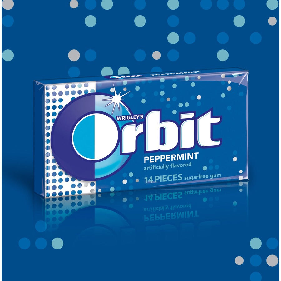 Orbit Peppermint Sugarfree Gum - 12 packs