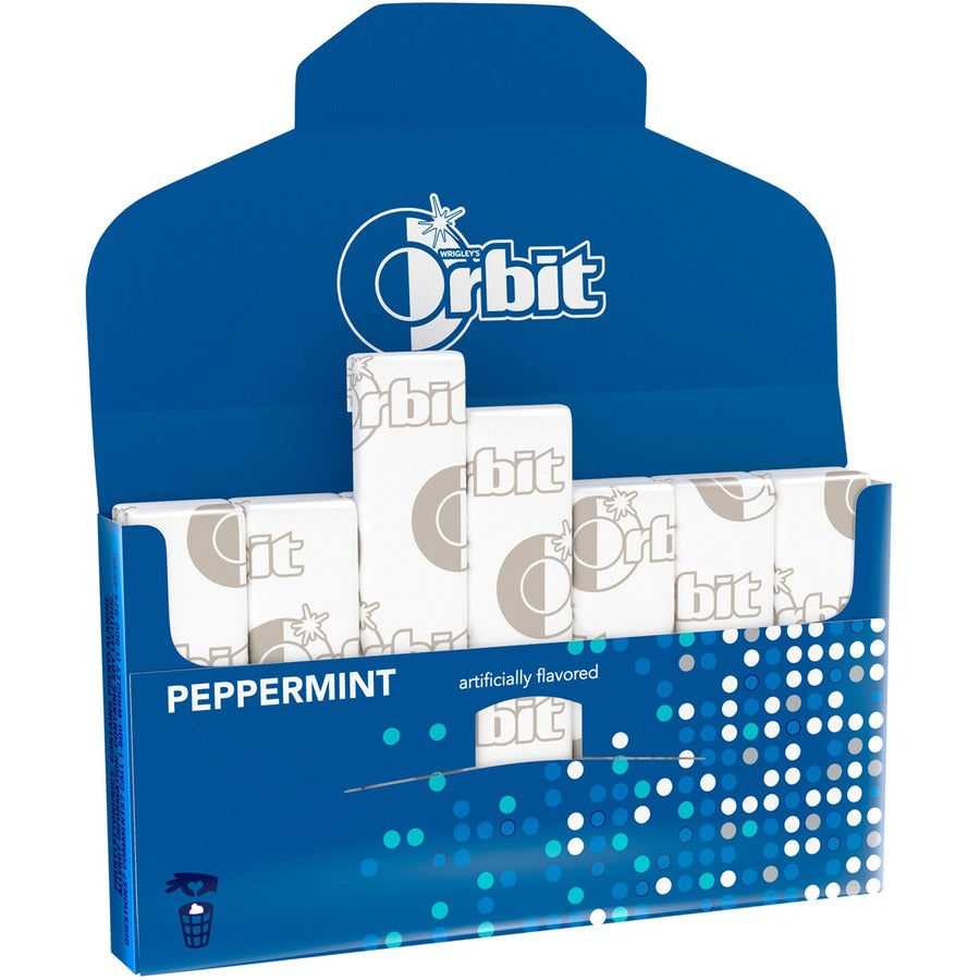 Orbit Peppermint Sugarfree Gum - 12 packs