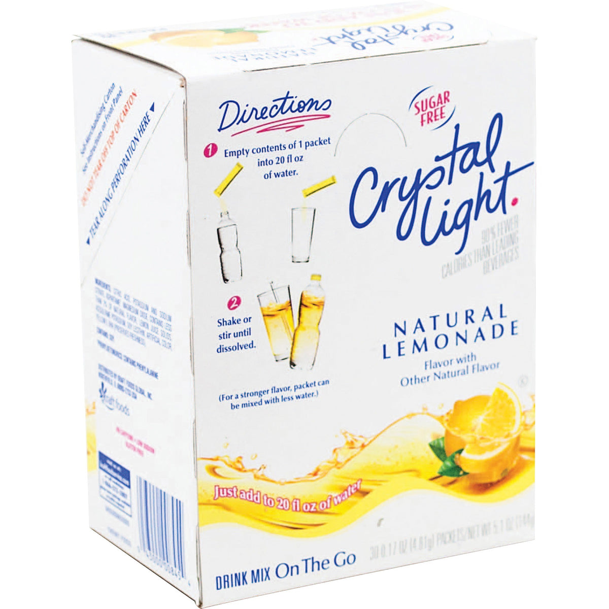 Crystal Light Crystal Light On-The-Go Mix Lemonade Sticks