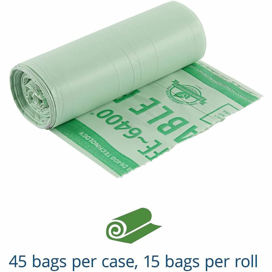 Stout EcoSafe Trash Bags